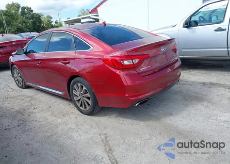 2016 Hyundai Sonata Sport z USA, uszkodzony, nr VIN 5NPE34AF7GH378921